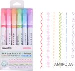   LINEAR Color Pen ,SINMIO Zseléstoll, 6db-os, görgős, különféle mintákkal